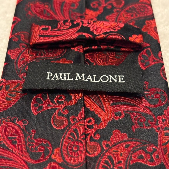 Brand New Stylish Tie By PAUL MALONE / Palm Beach - Picture 4 of 4